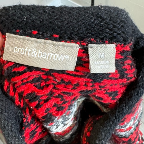 Vintage Knit Cotton Wool Blend Sweater - Medium - Picture 5 of 7